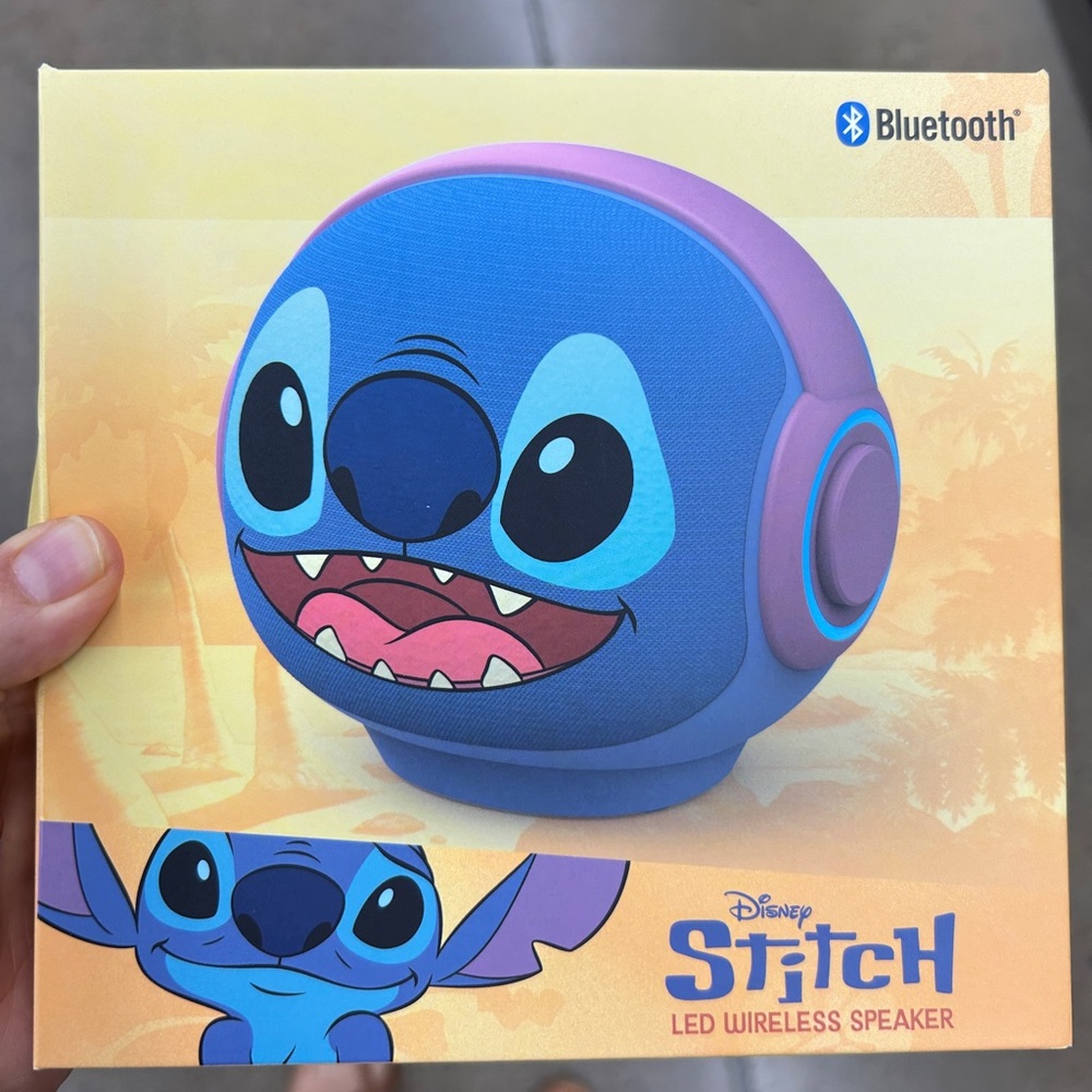 NWT Disney Stitch LED Wireless Speaker